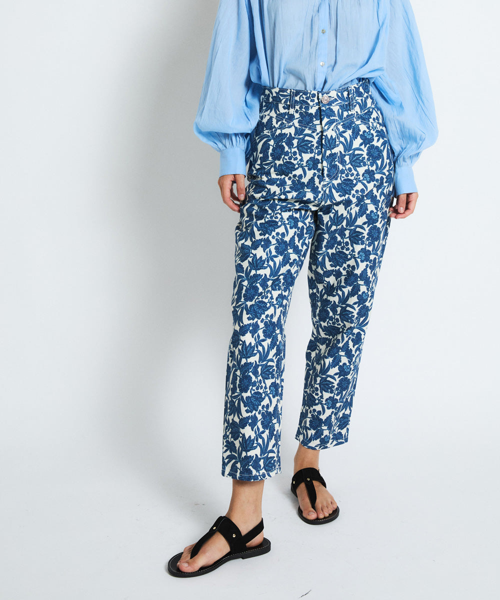 Pantalón Corse Blee Azul