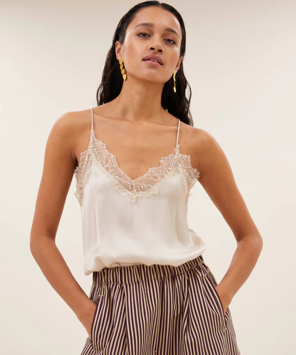 Pia Satin Top