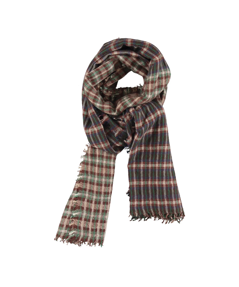 Scarf Brown Checkered