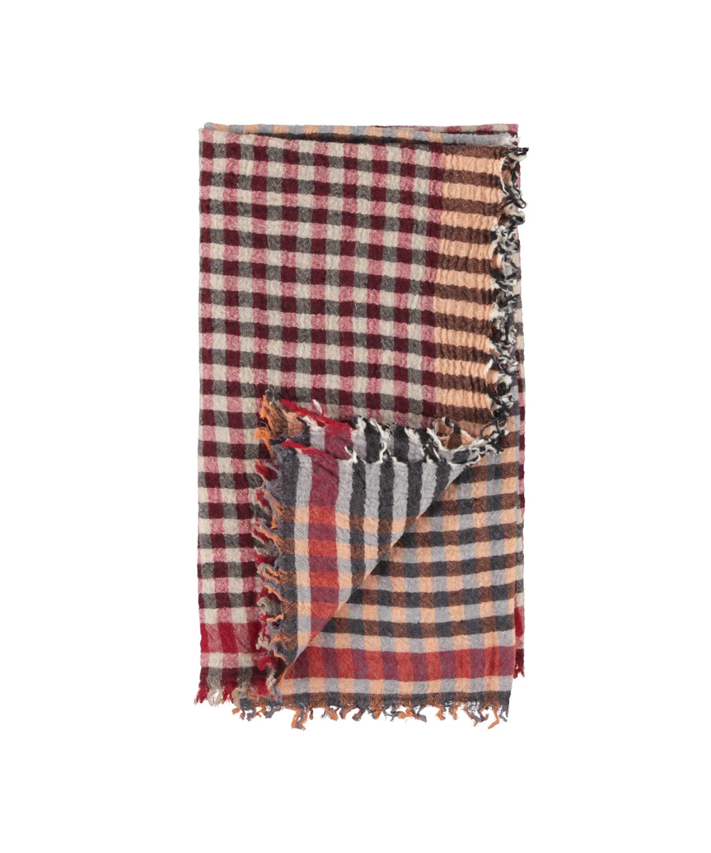 Scarf Red Checkered