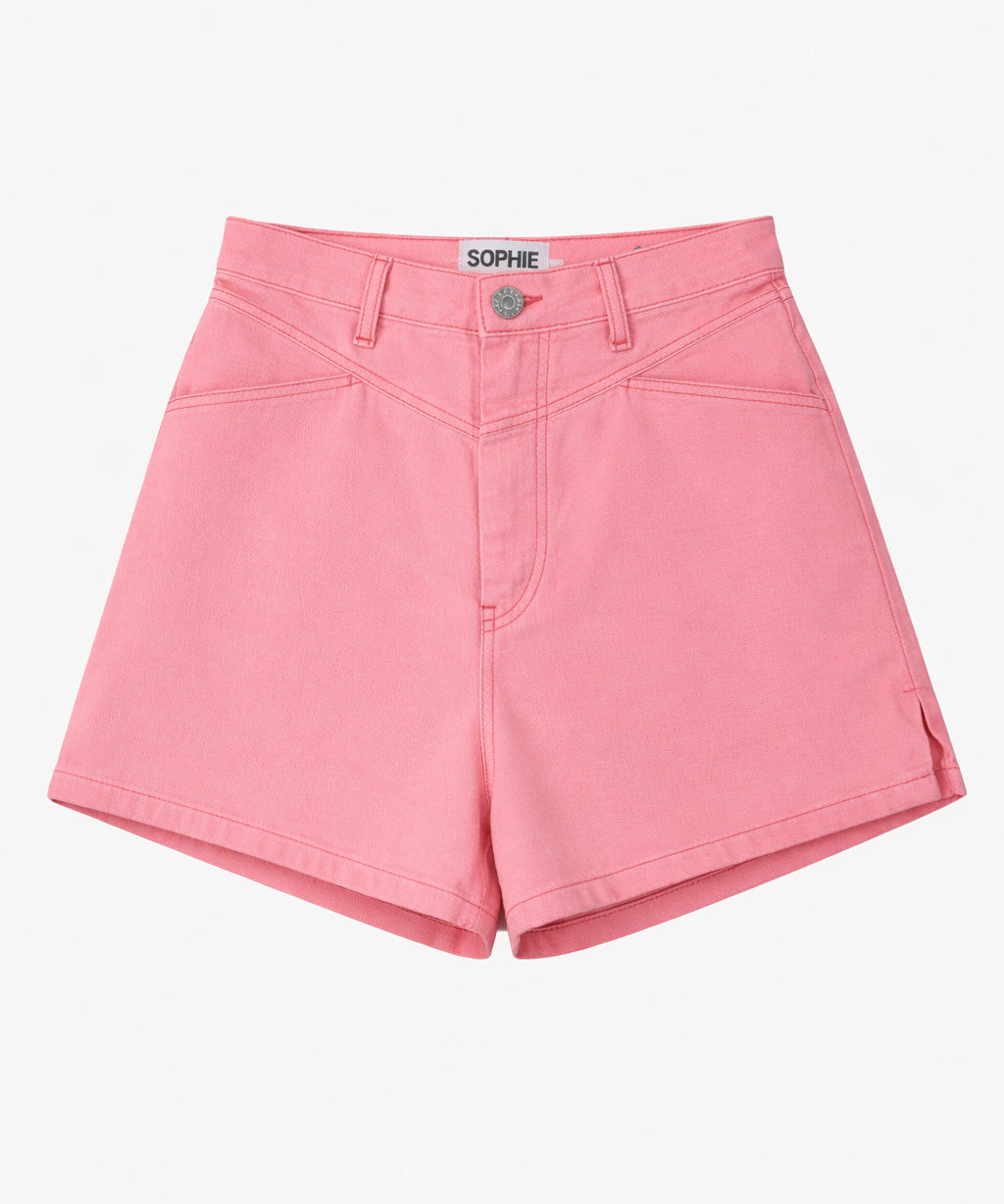Short Corse Canbas Rosa