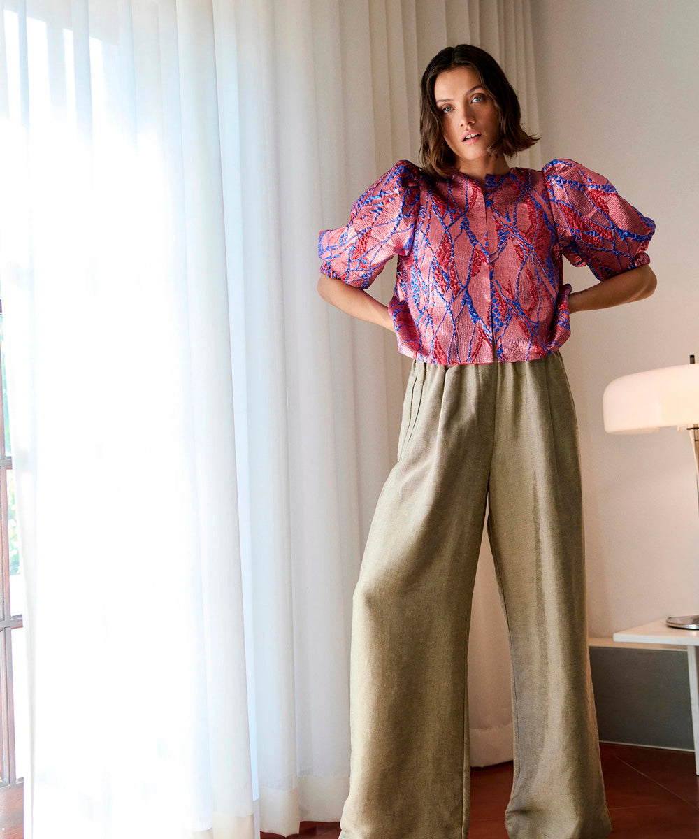 Mauri Jacquard Blusa