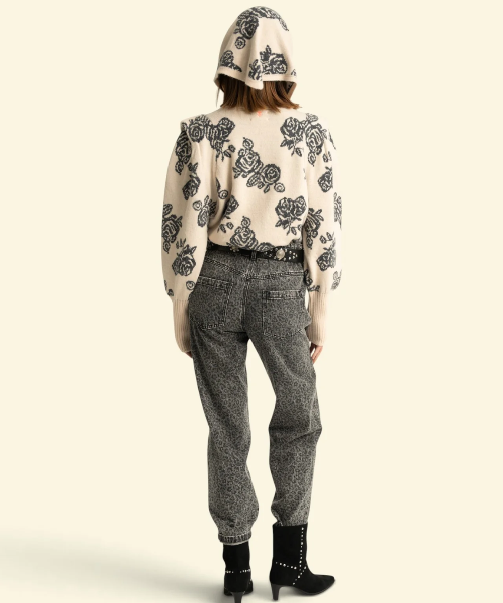 Trousers Washed Animal