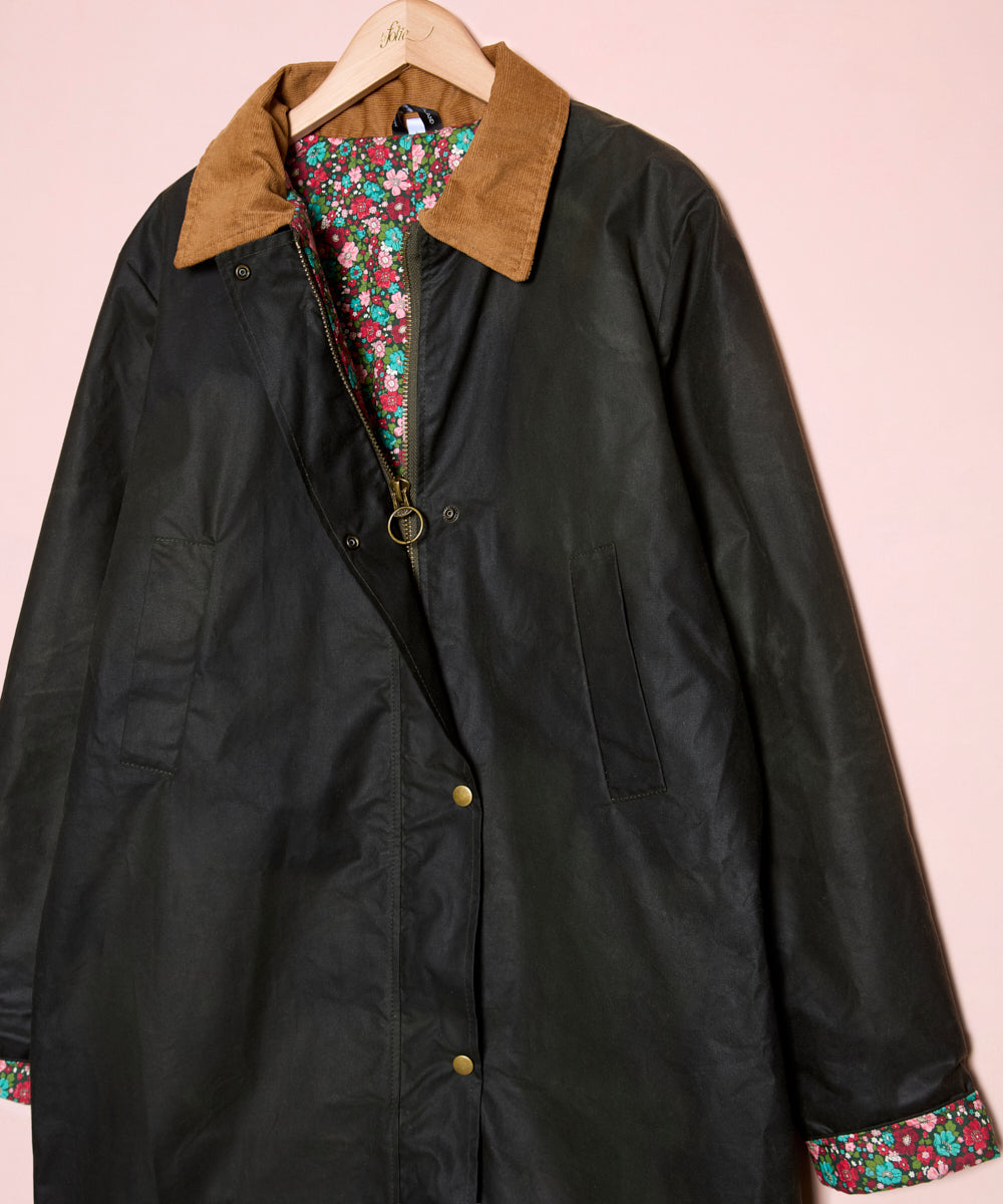 Victoria Wax Long Parka