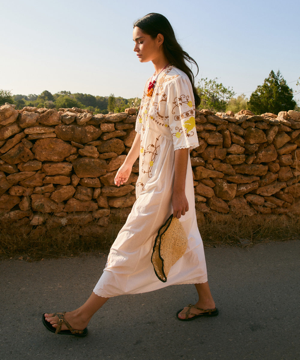 Vestido Amapola Embroidery