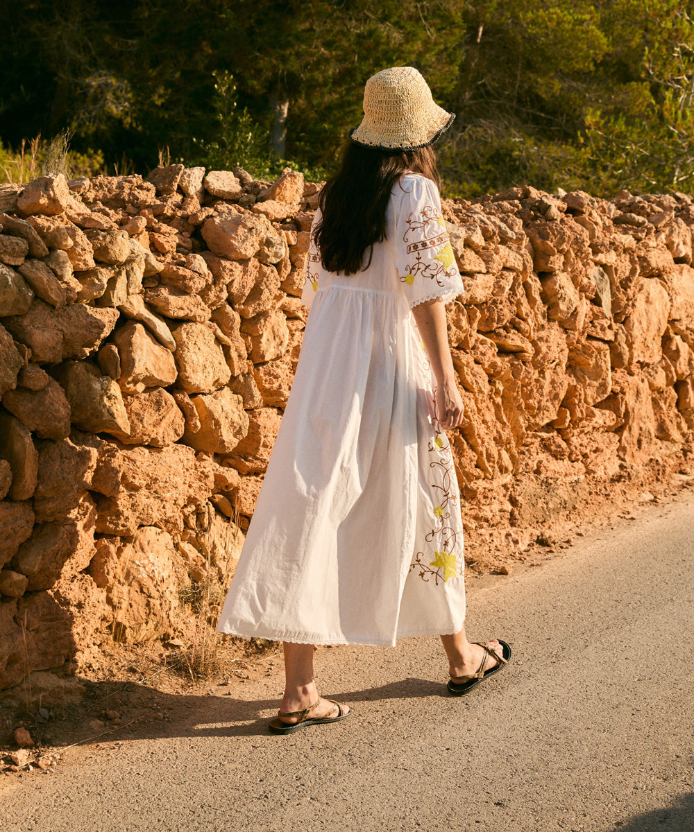 Vestido Amapola Embroidery