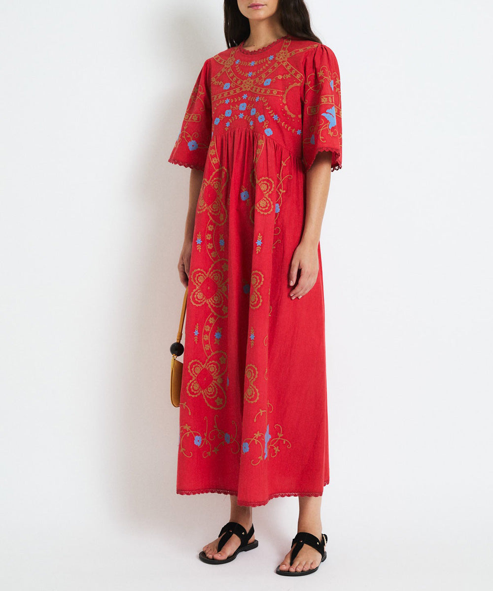 Vestido Amapola Embroidery