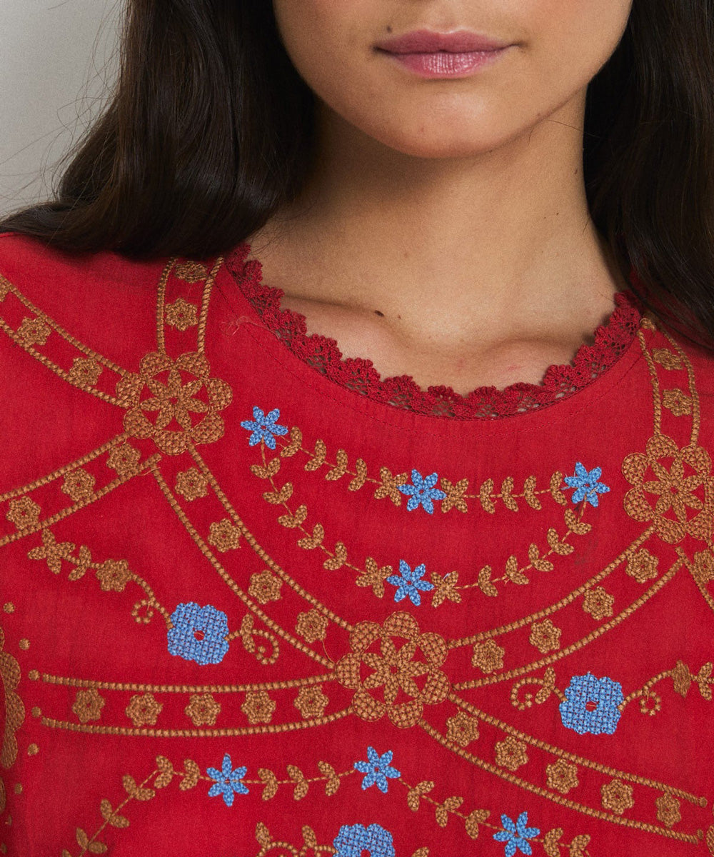 Vestido Amapola Embroidery