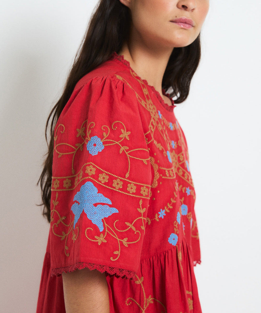 Vestido Amapola Embroidery