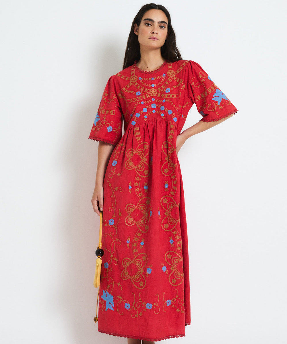 Vestido Amapola Embroidery