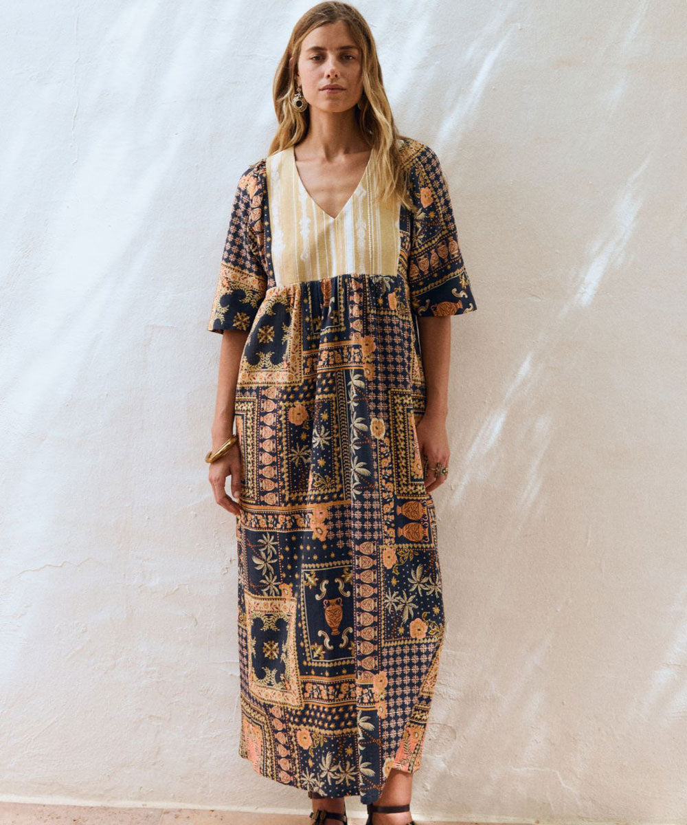Vestido Aurora Tropical Sundown