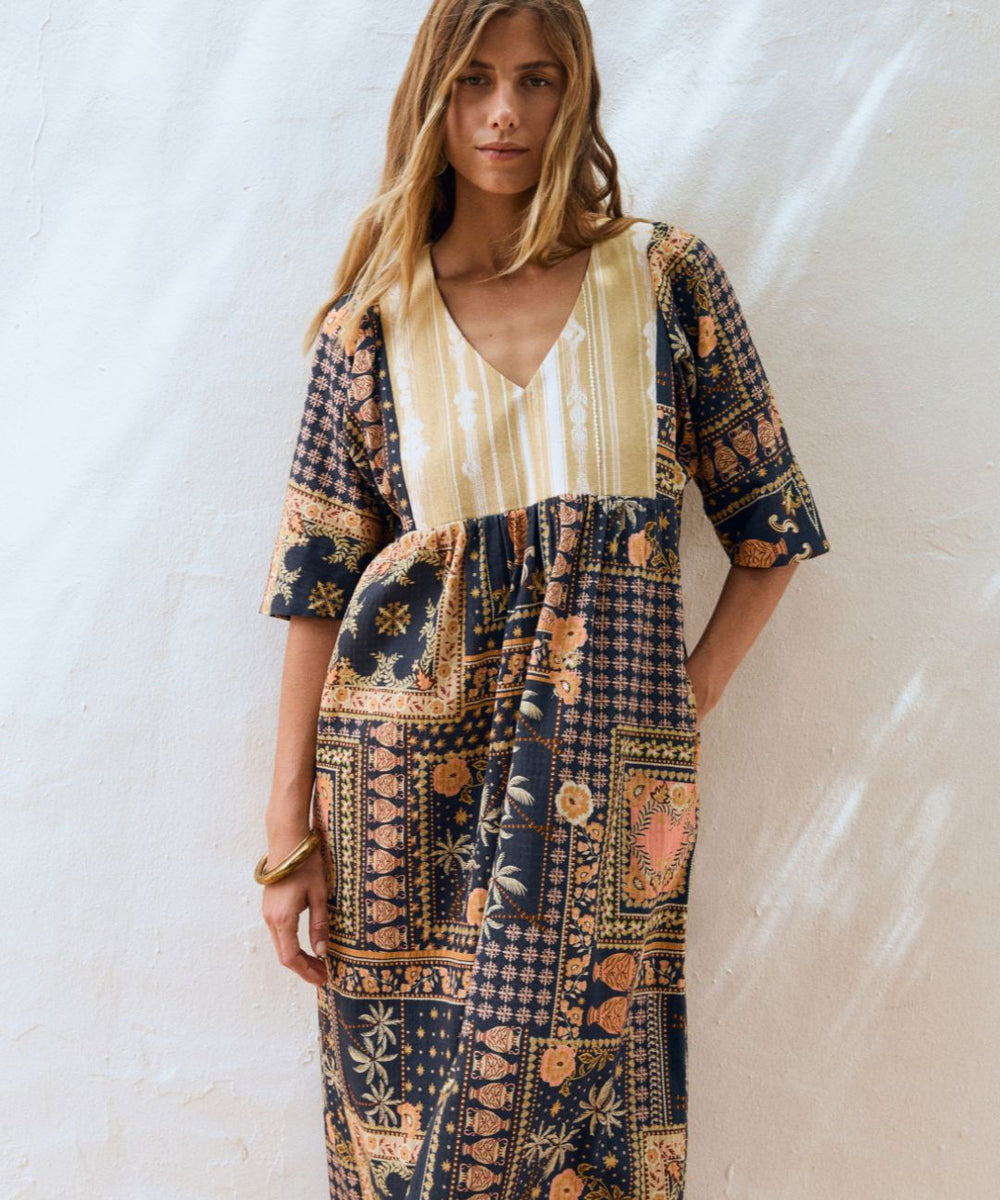 Vestido Aurora Tropical Sundown