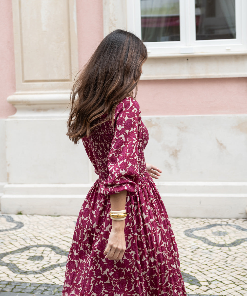 Vestido Aveiro Pucker