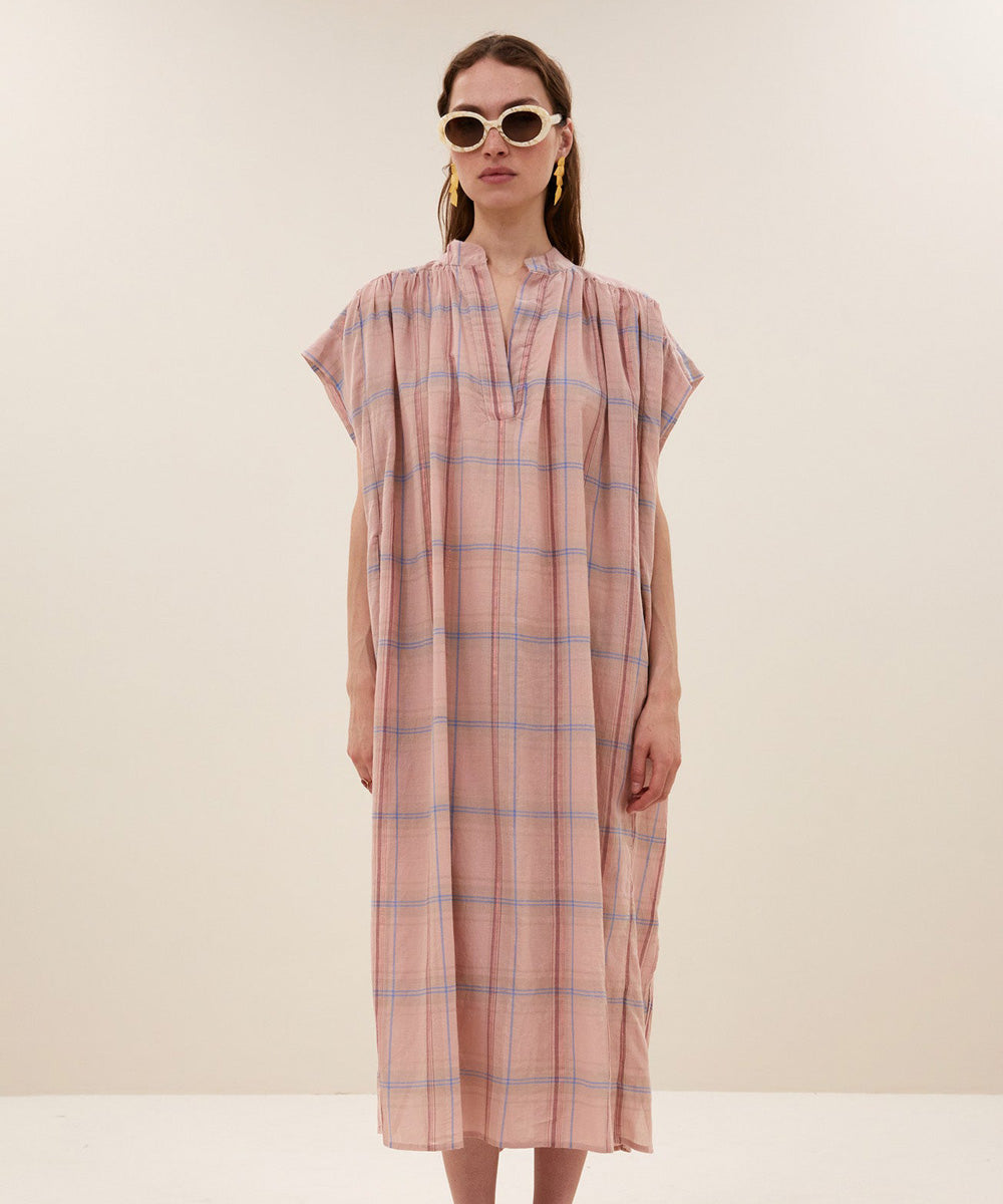 Vestido Bodin Pink Check