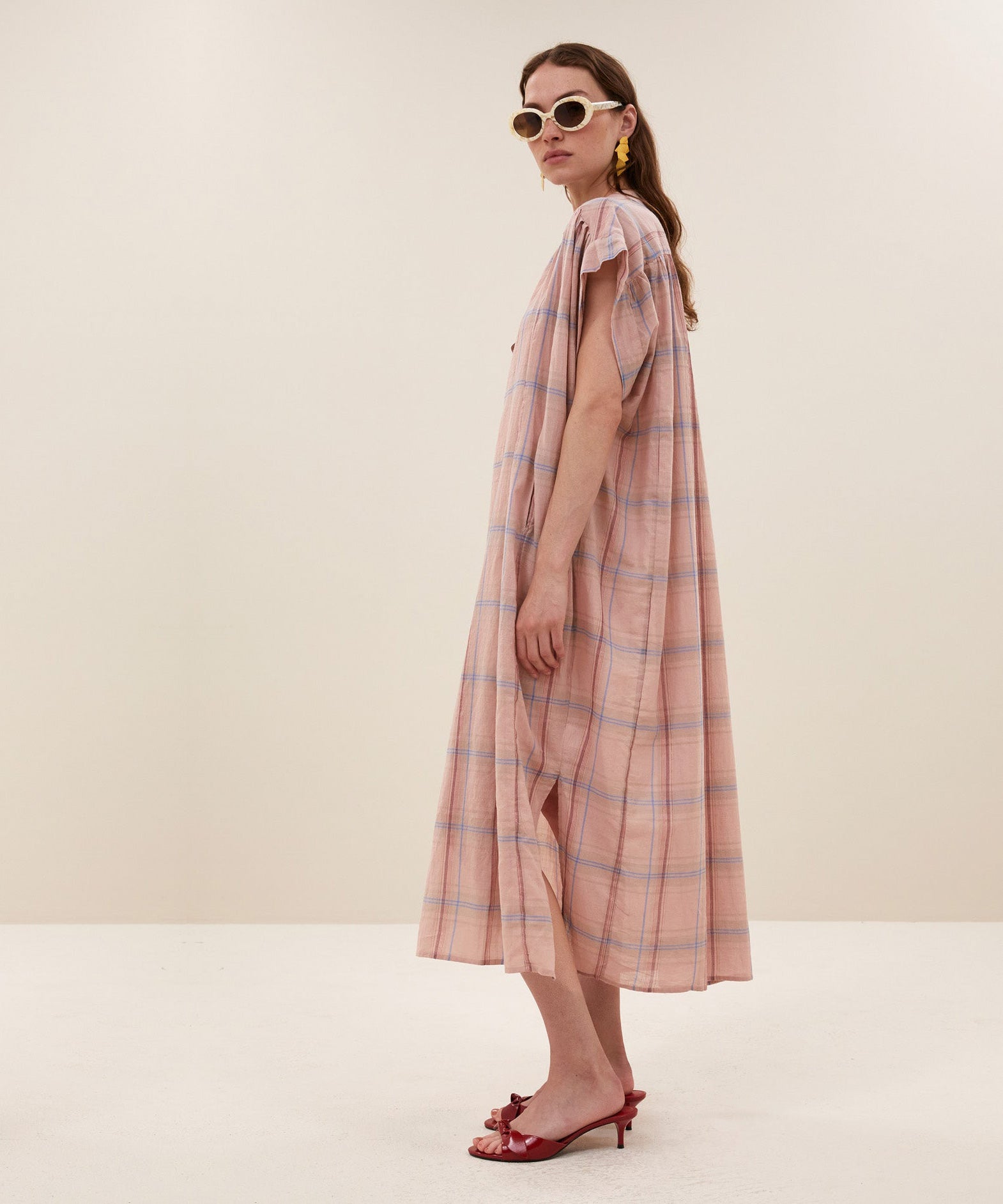 Vestido Bodin Pink Check
