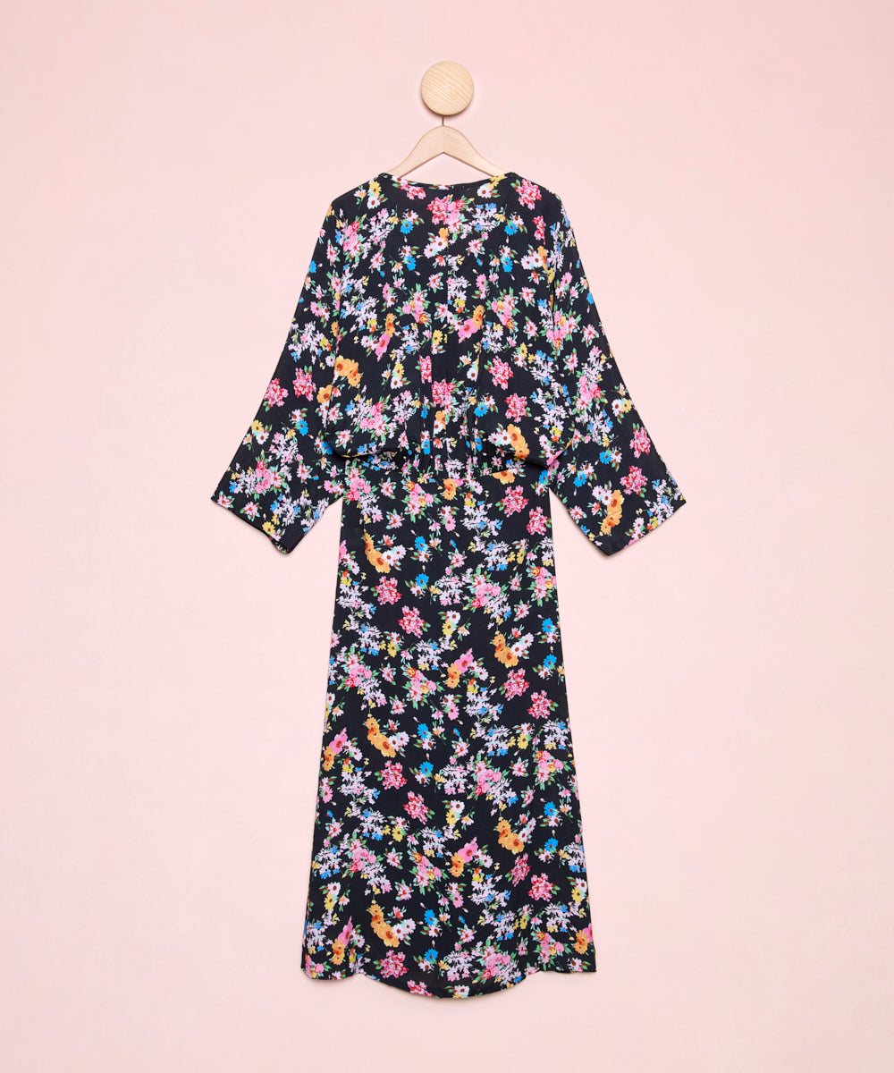 Vestido Carmel Dark Flowers