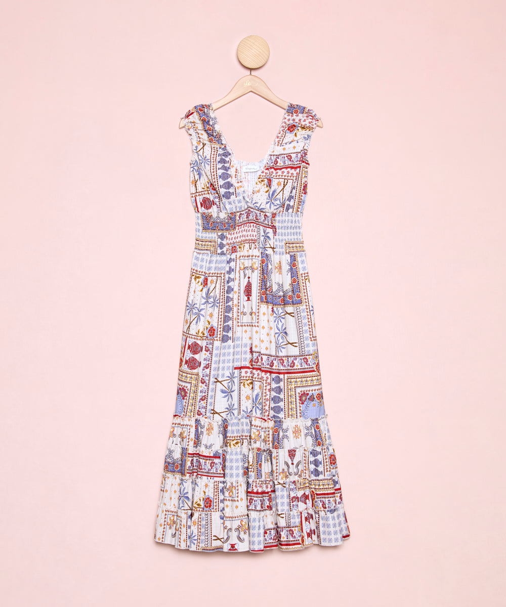 Vestido Celeste Tropical Daylight