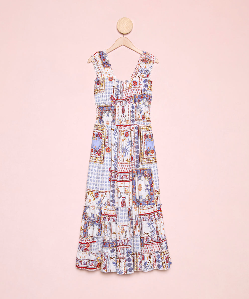 Vestido Celeste Tropical Daylight