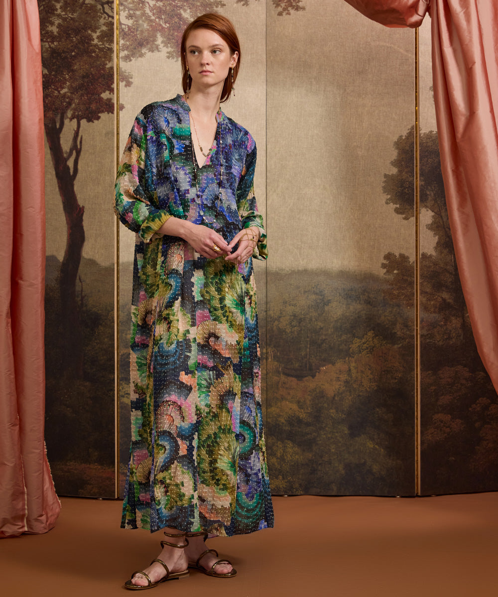 Vestidos Flores Plumeti