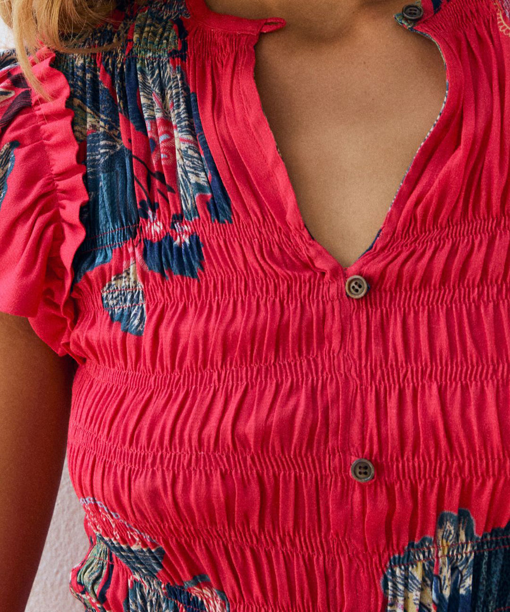Vestido Gaia Red Ruby Rush