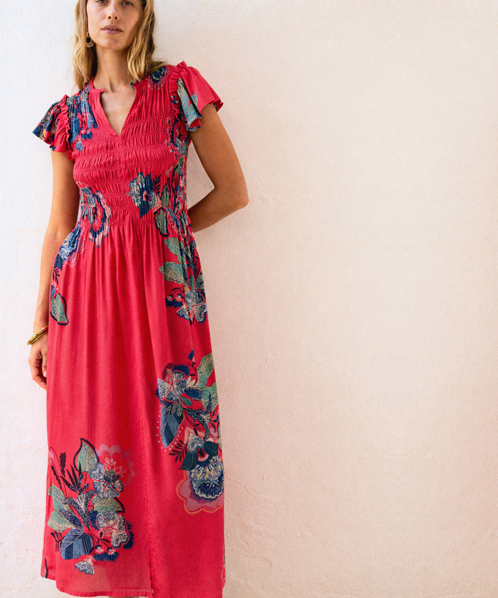 Vestido Gaia Red Ruby Rush