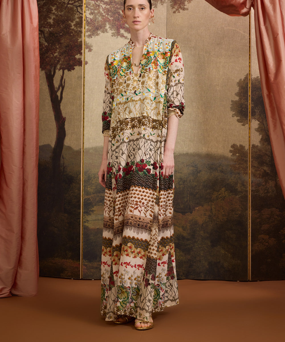 Vestido Kaftan Mosaicos