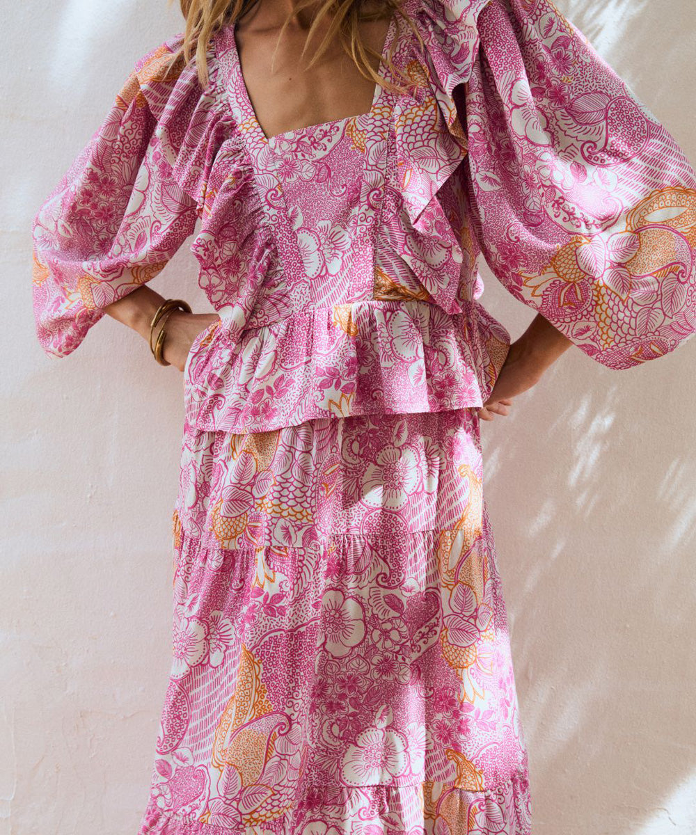 Vestido Lis Rose Reverie