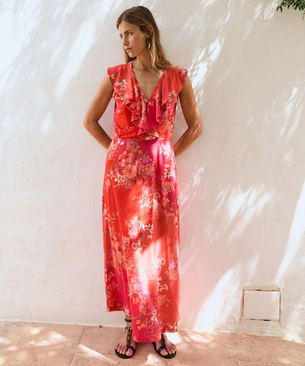 Vestido Lola Orient Red