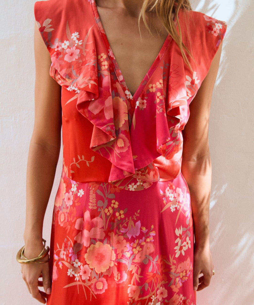 Vestido Lola Orient Red