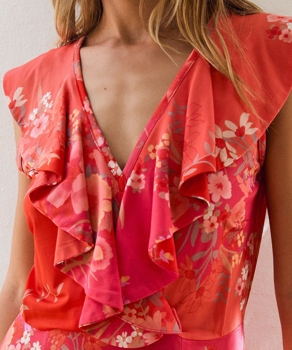 Vestido Lola Orient Red