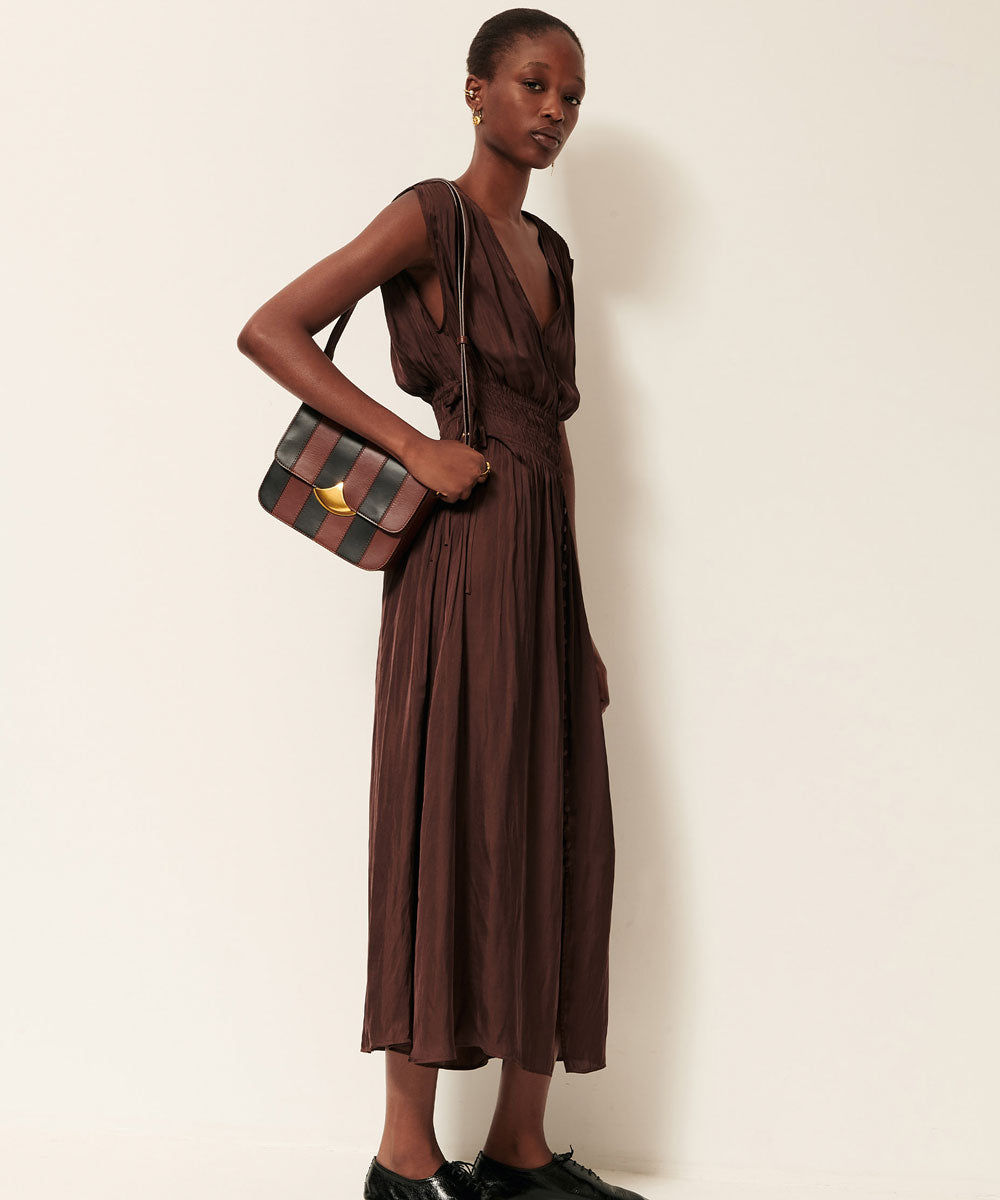 Vestido Prezianni Moka