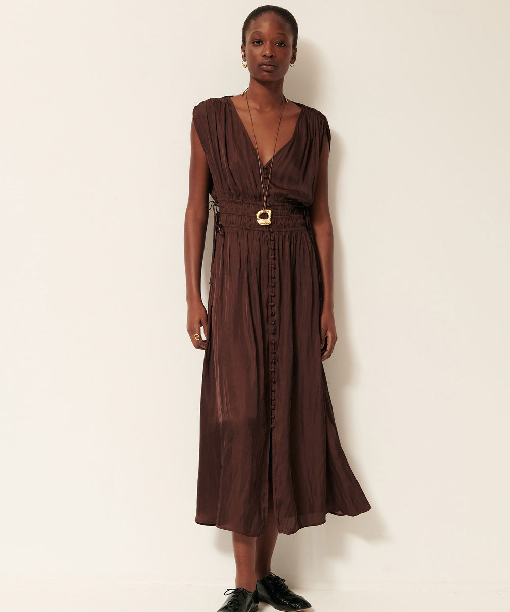 Vestido Prezianni Moka