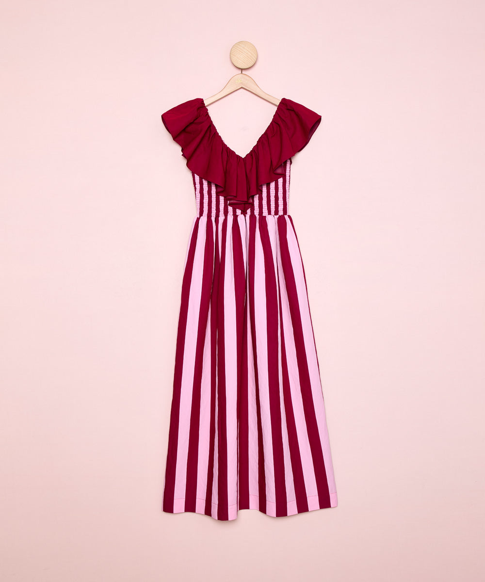 Vestido Puntal Ruffles