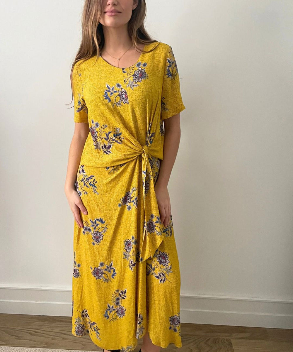 Vestido Rachel Yellow Bloom