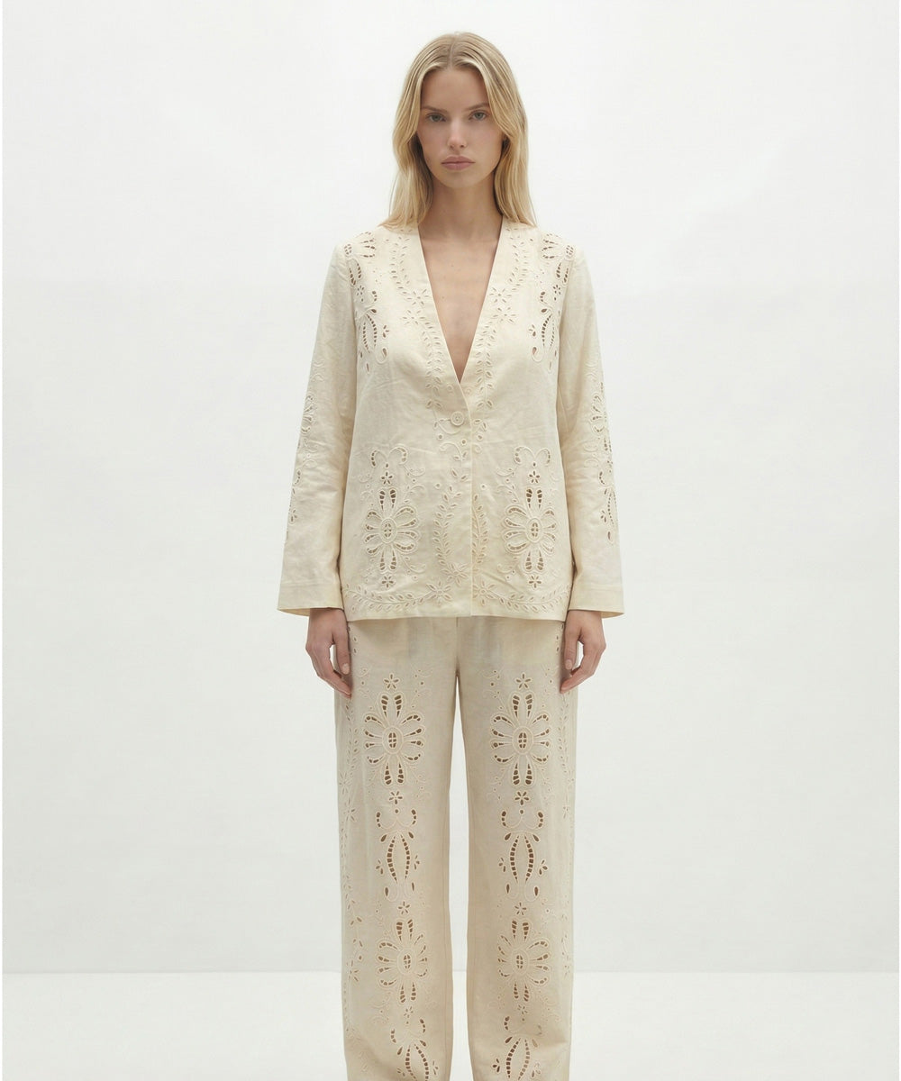 Blazer Vimo Beige