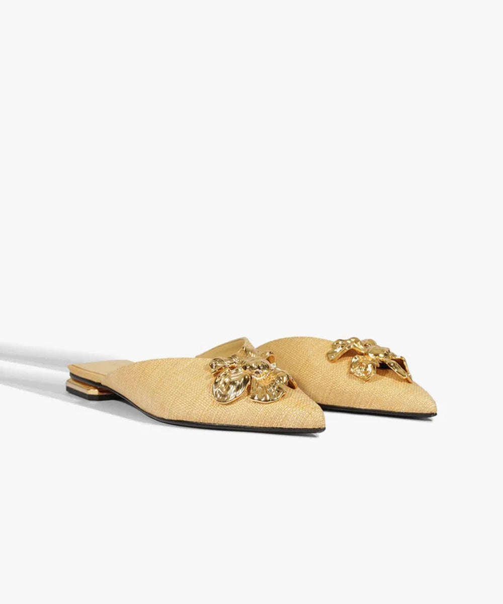 Zapato Flora Pico Plano