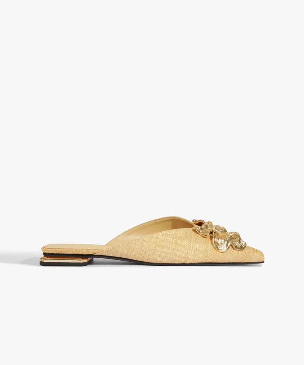 Zapato Flora Pico Plano